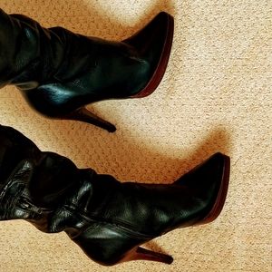 Steve Madden High Heel 'Sizzling' Leather Boot